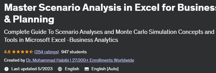 Master Scenario Analysis in Excel for Business & Planning