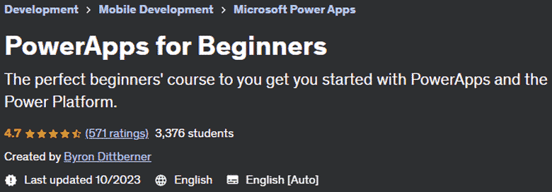 PowerApps for Beginners