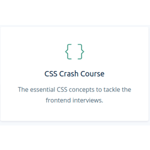 CSS Crash Course