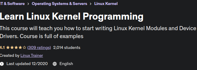 Learn Linux Kernel Programming