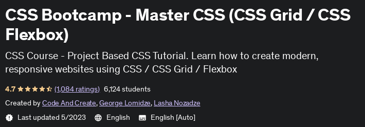 CSS Bootcamp - Master CSS (CSS Grid _ CSS Flexbox)