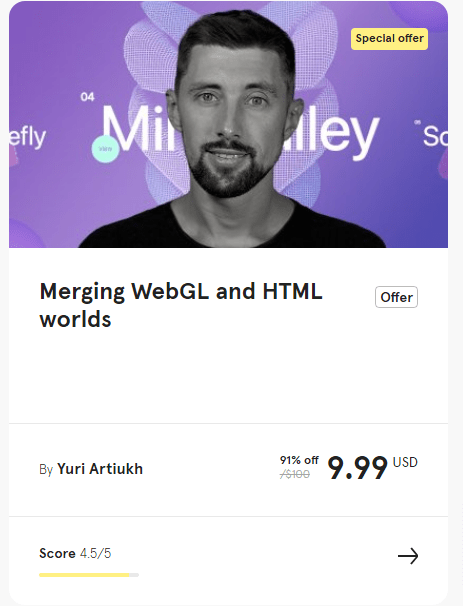 Merging WebGL and HTML worlds