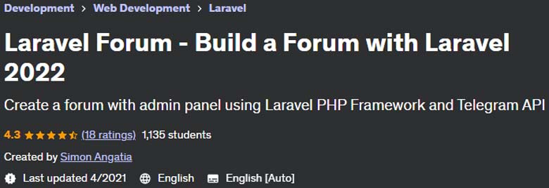 Laravel Forum - Build a Forum with Laravel 2022