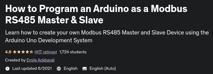 How to Program an Arduino as a Modbus RS485 Master & Slave