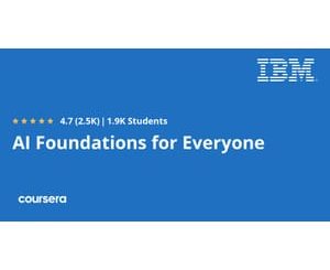 AI Foundations for Everyone Specialization