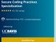 Secure Coding Practices Specialization