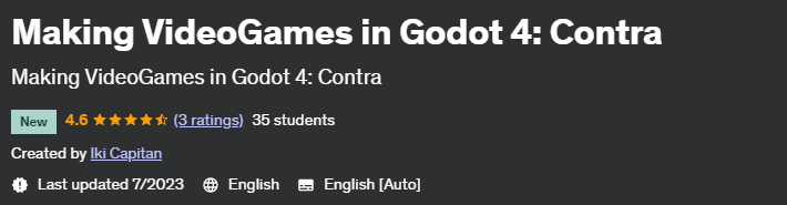 Making VideoGames in Godot 4_ Contra