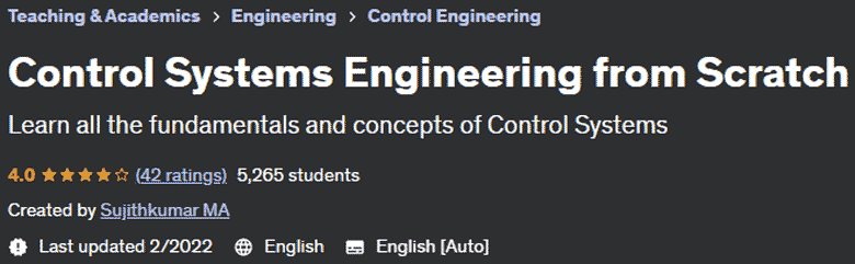 Control Systems Engineering from Scratch