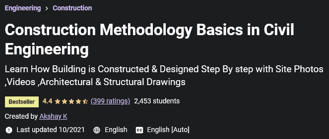 Construction Methodology Basics in Civil Engineering