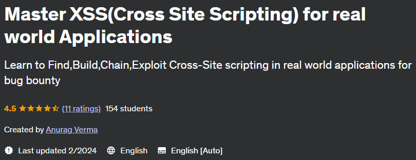 Master XSS (Cross Site Scripting) for real world applications