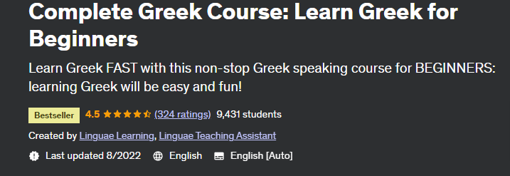 Complete Greek Course_ Learn Greek for Beginners