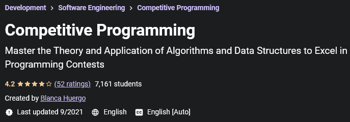 Competitive Programming