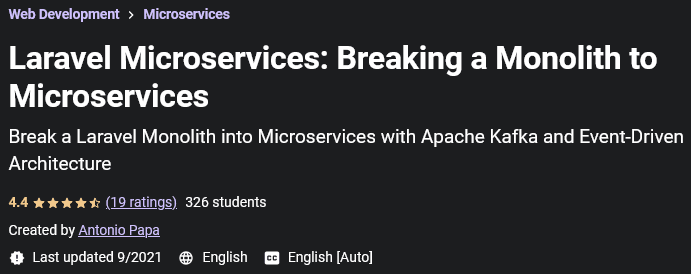 Laravel Microservices: Breaking a Monolith to Microservices