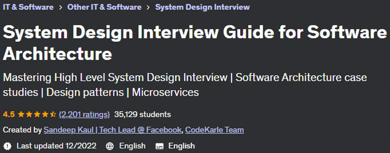 System Design Interview Guide for Software Architecture