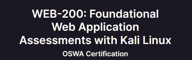 WEB-200_ Foundational Web Application Assessments with Kali Linux