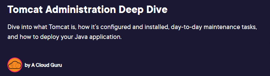 Tomcat Administration Deep Dive