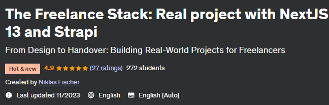 The Freelance Stack: Real project with NextJS 13 and Strapi