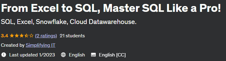 From Excel to SQL, Master SQL Like a Pro! 