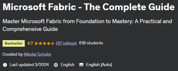 Microsoft Fabric - The Complete Guide