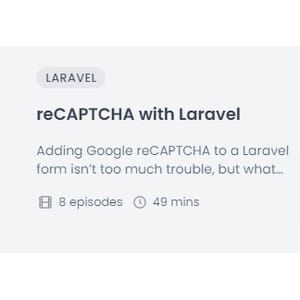 reCAPTCHA with Laravel