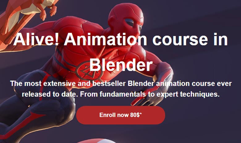 Alive!  Animation course in Blender 