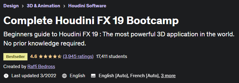 Complete Houdini Fx 19 Bootcamp