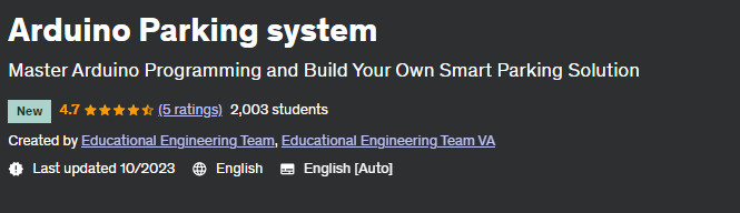 Arduino Parking system