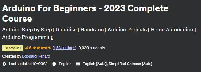 Arduino For Beginners - 2023 Complete Course