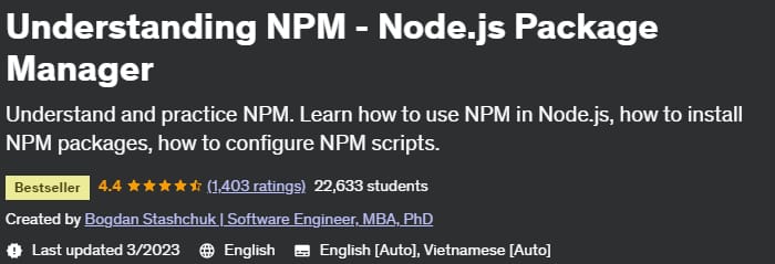 Understanding NPM - Node.js Package Manager