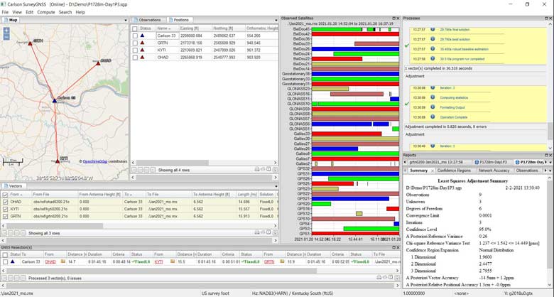 Carlson SurveyGNSS Screenshot 1