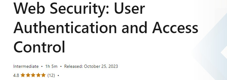 Web Security: User Authentication and Access Control