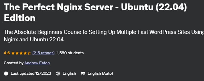 The Perfect Nginx Server - Ubuntu (22.04) Edition