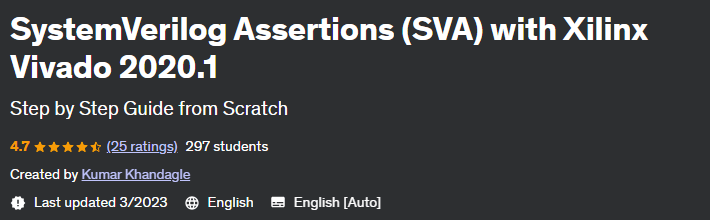 SystemVerilog Assertions (SVA) with Xilinx Vivado 2020.1