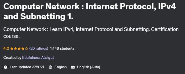 Computer Network _ Internet Protocol, IPv4 and Subnetting 1.