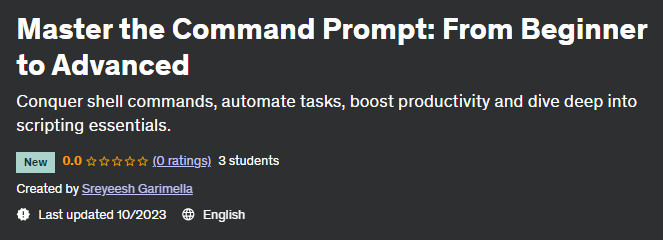 Master the Command Prompt: From Beginner to Advanced