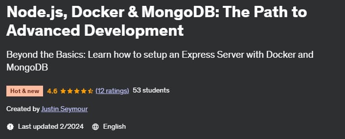 Node.js, Docker & MongoDB_ The Path to Advanced Development