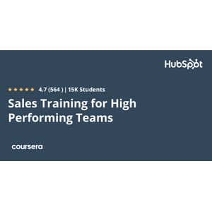 Sales Training for High Performing Teams Specialization