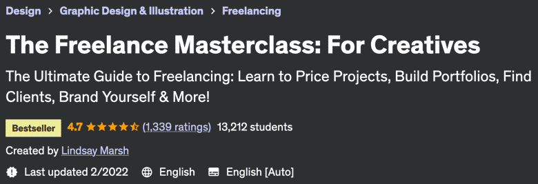 The Freelance Masterclass: For Creatives