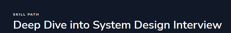 Deep Dive into System Design Interview