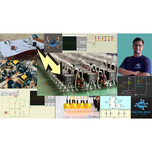 Analog Electronics Design & Simulate BJT Circuits on PROTEUS
