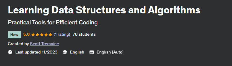 Learning Data Structures and Algorithms