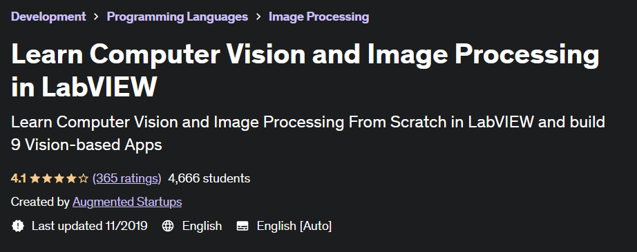 Learn Computer Vision and Image Processing