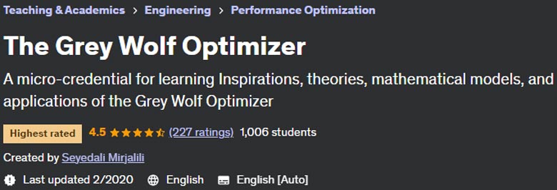 The Gray Wolf Optimizer