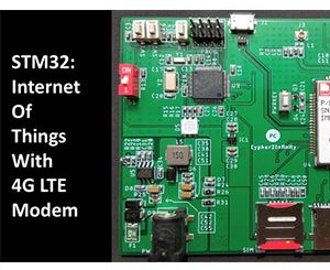 STM32 : Internet Of Things with 4G LTE Modem - Hardware