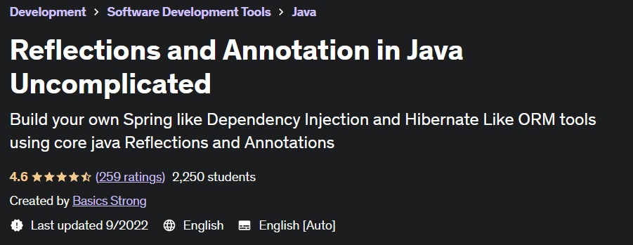 Reflections and Annotation in Java Uncomplicated