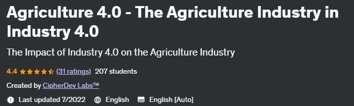 Agriculture 4.0 - The Agriculture Industry In Industry 4.0