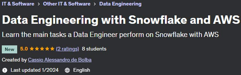 Data Engineering with Snowflake and AWS