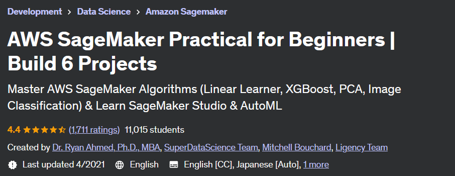 AWS SageMaker Practical for Beginners