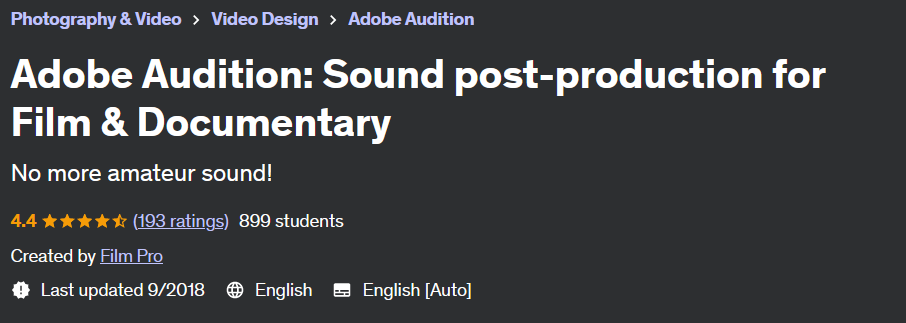 Adobe Audition