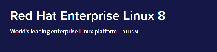 Red Hat Enterprise Linux 8